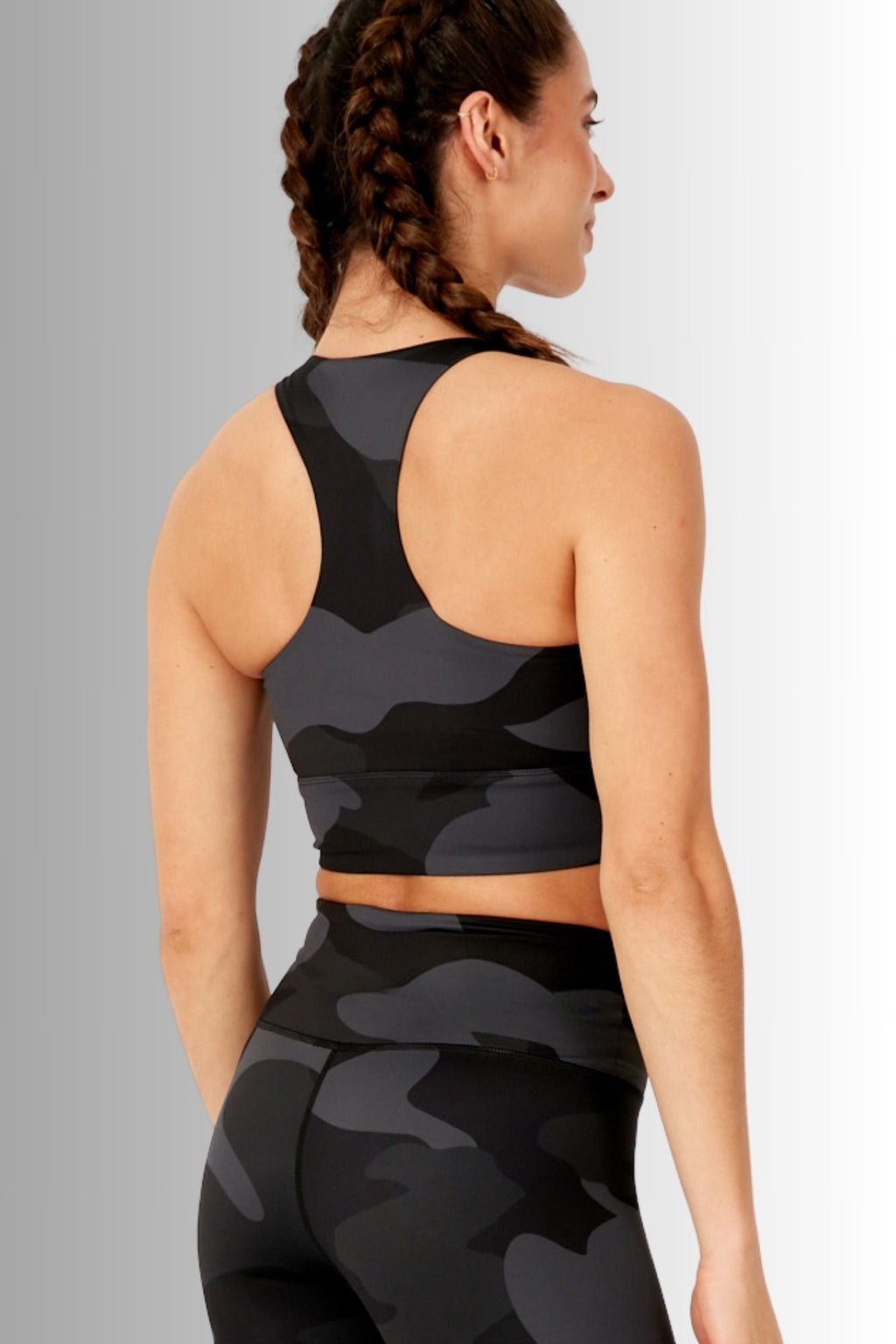 Soutien-gorge court camouflage
