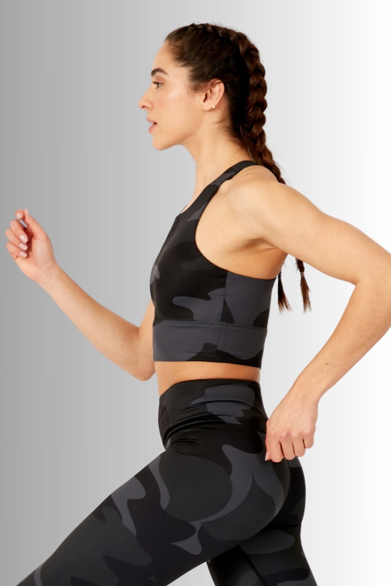 Soutien-gorge court camouflage