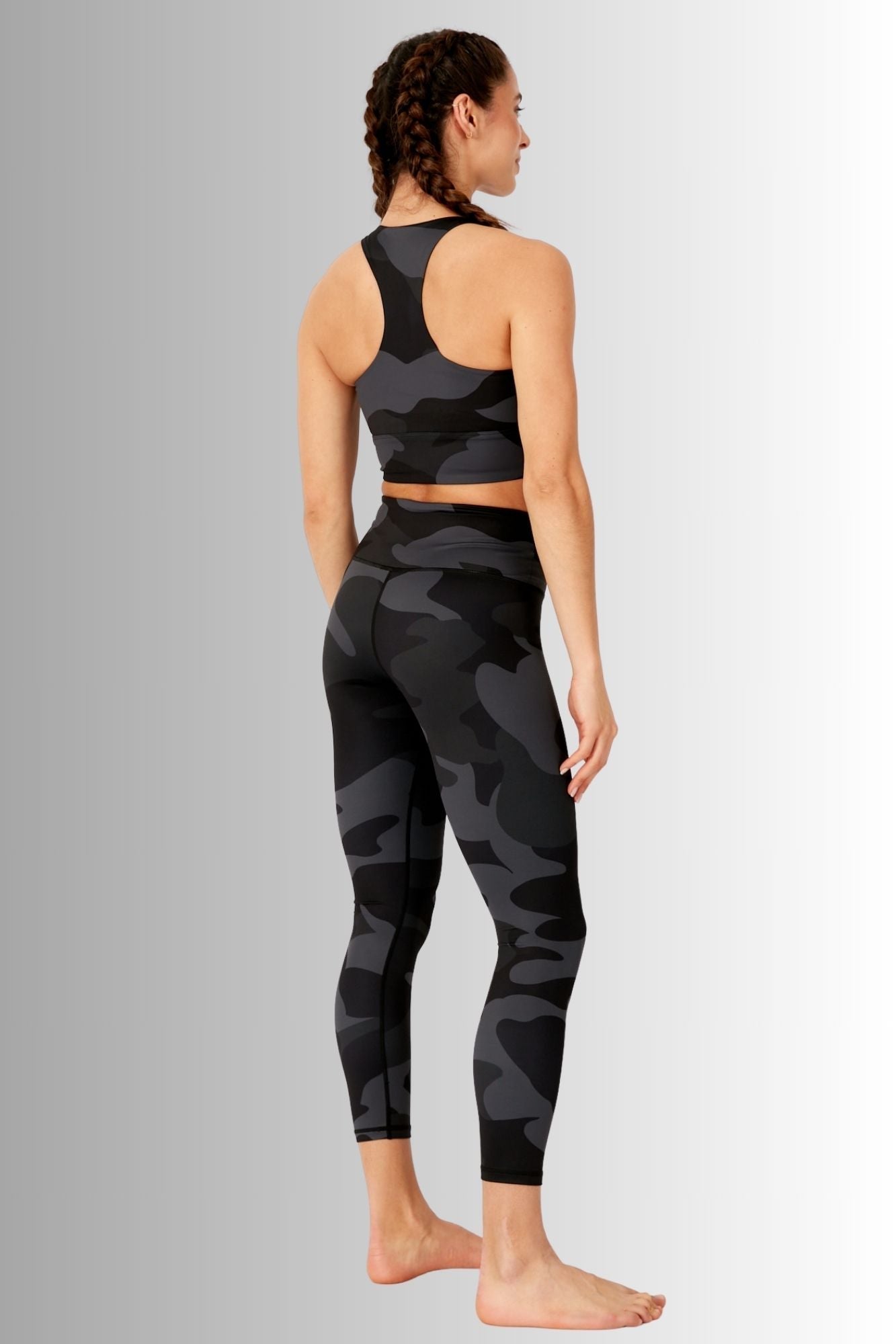 Soutien-gorge court camouflage