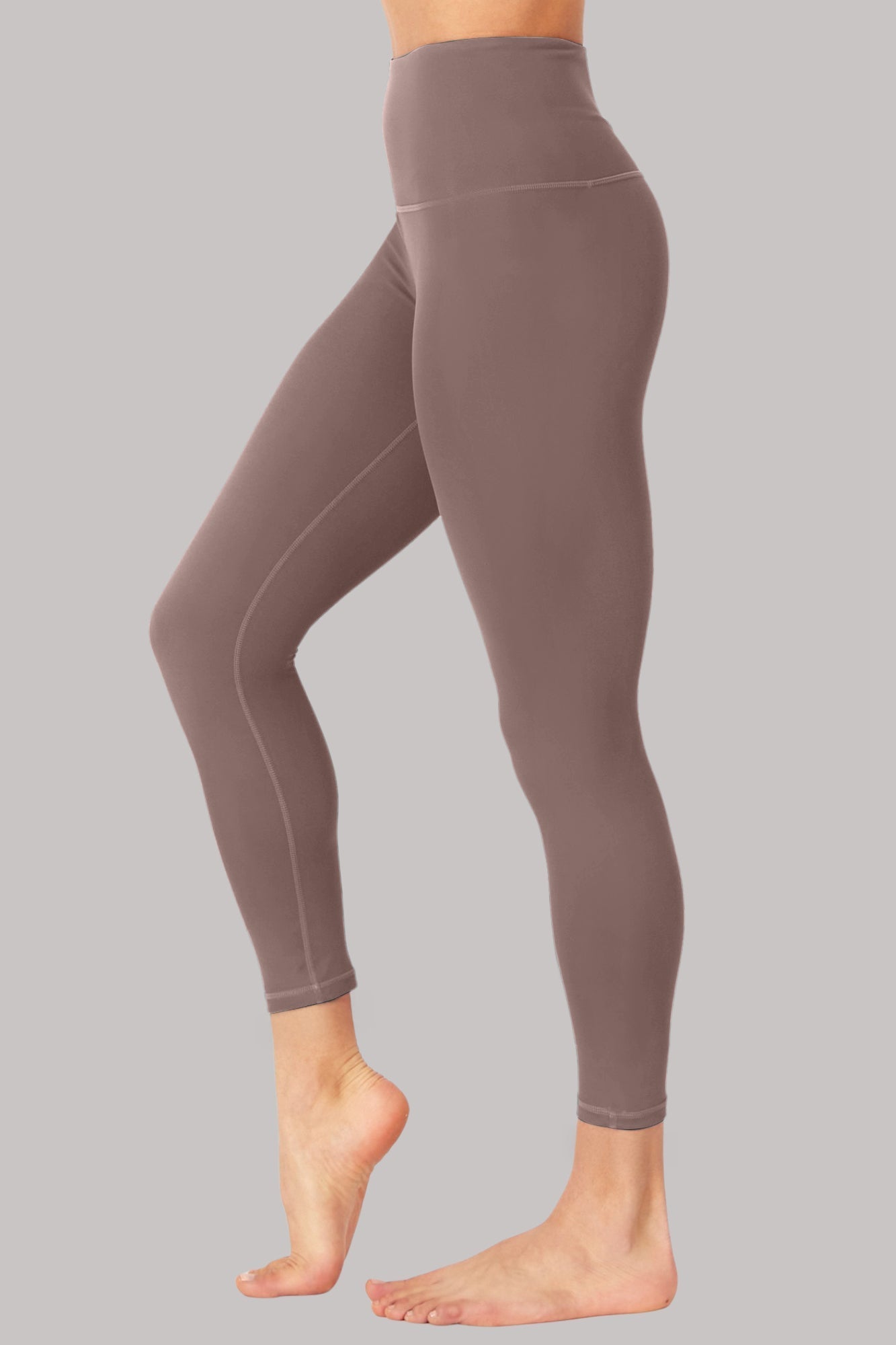 Leggings sans couture 7/8 - Taupe