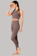 Leggings sans couture 7/8 - Taupe