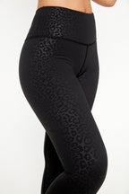 Legging Taille Haute Longueur Cheville Jet Léopard