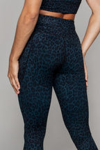 Legging long à poches taille haute