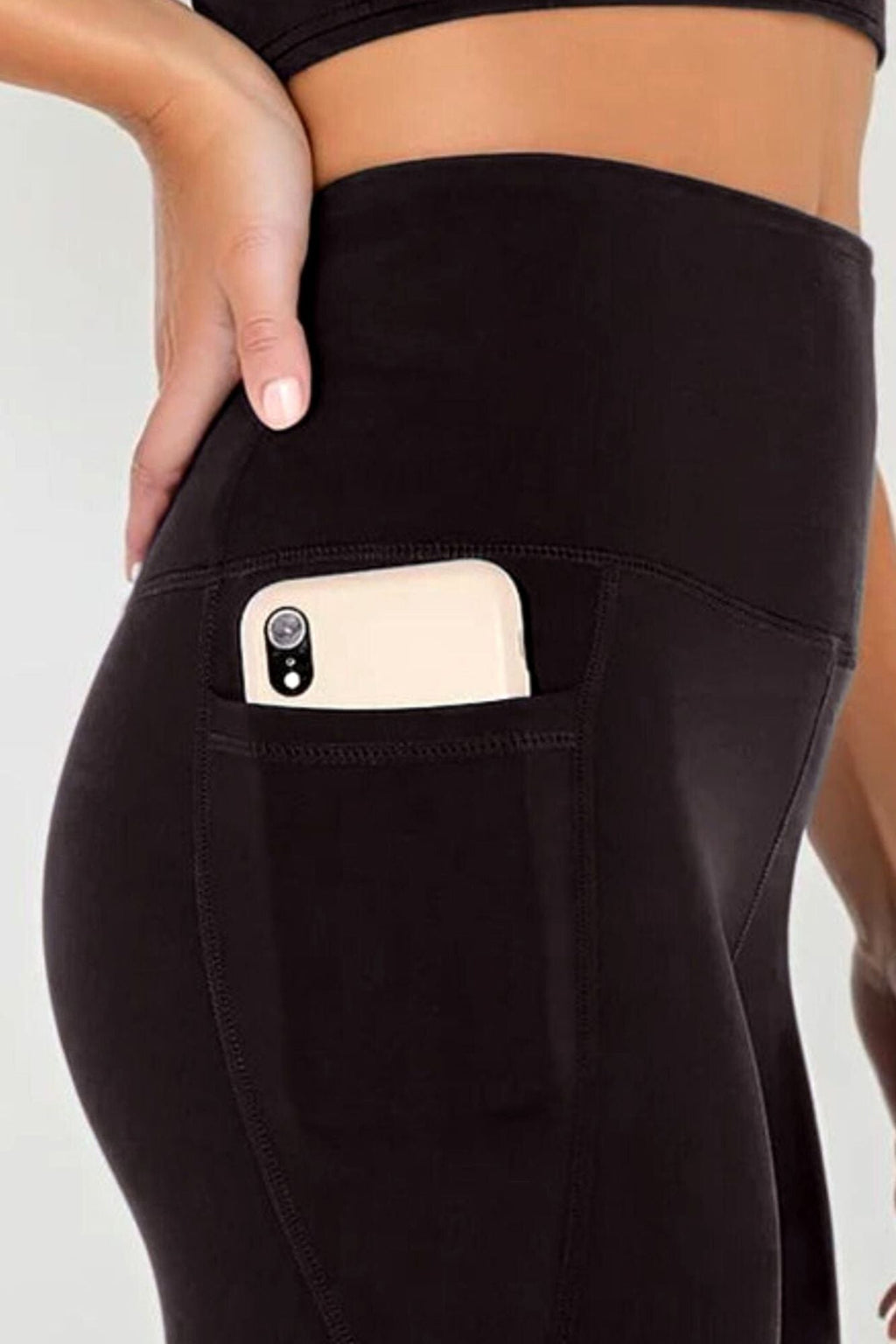 Legging de sculpture longueur 7/8 avec poches