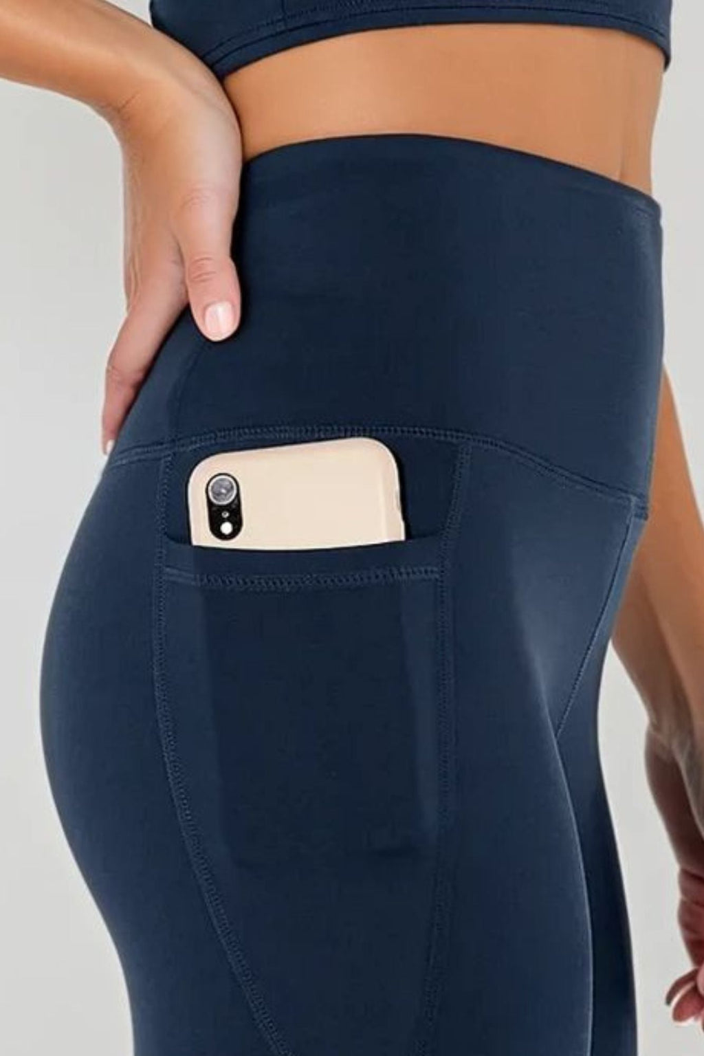 Legging sculptant 7/8 avec poches