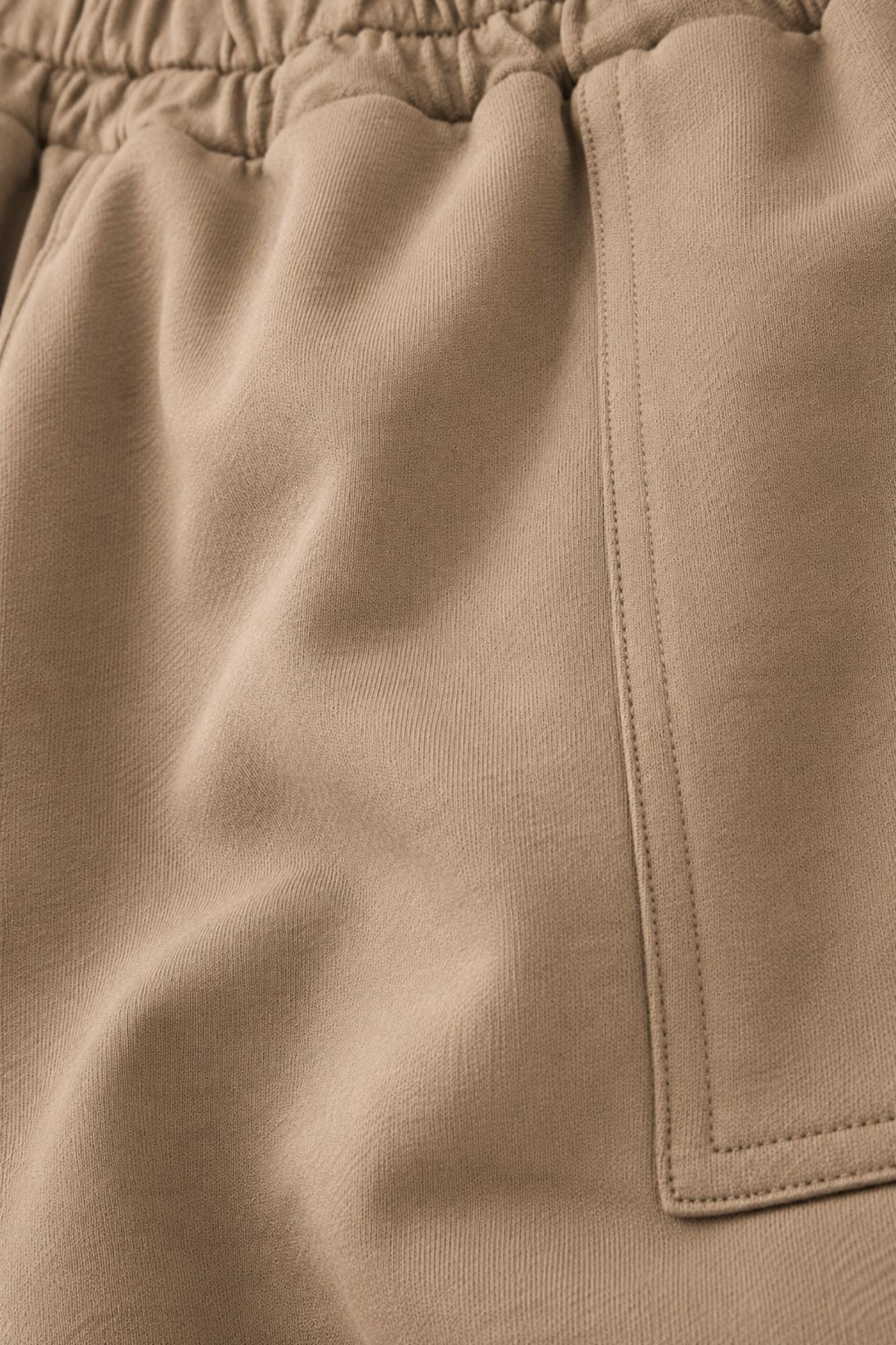 Pantalon Sloane coupe décontractée jambe tonneau sable