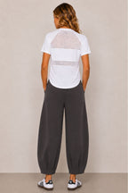 Pantalon coupe ample Sloane Slate