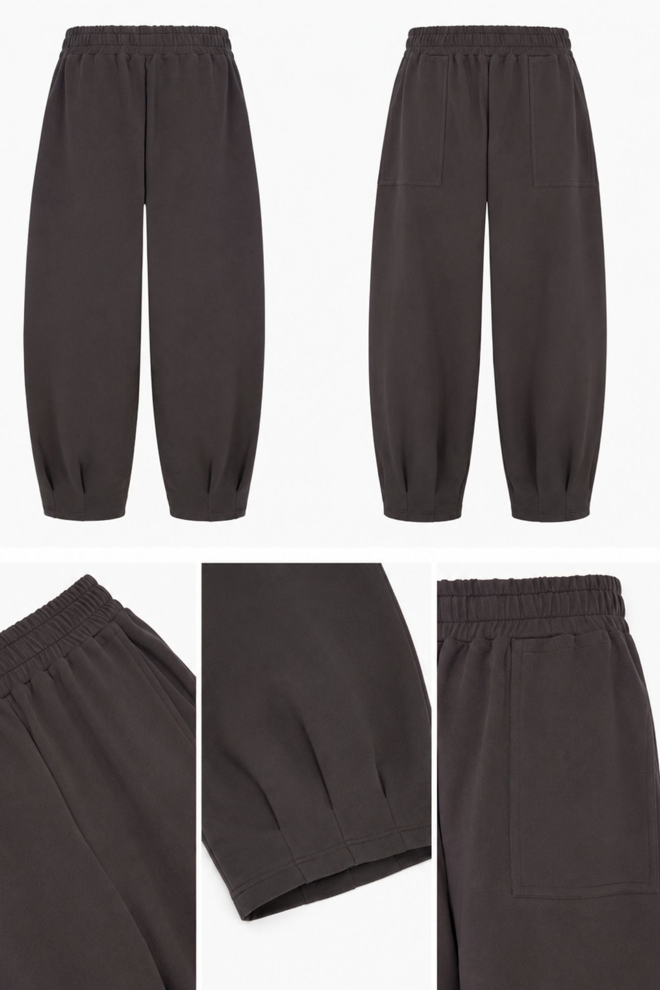 Pantalon coupe ample Sloane Slate