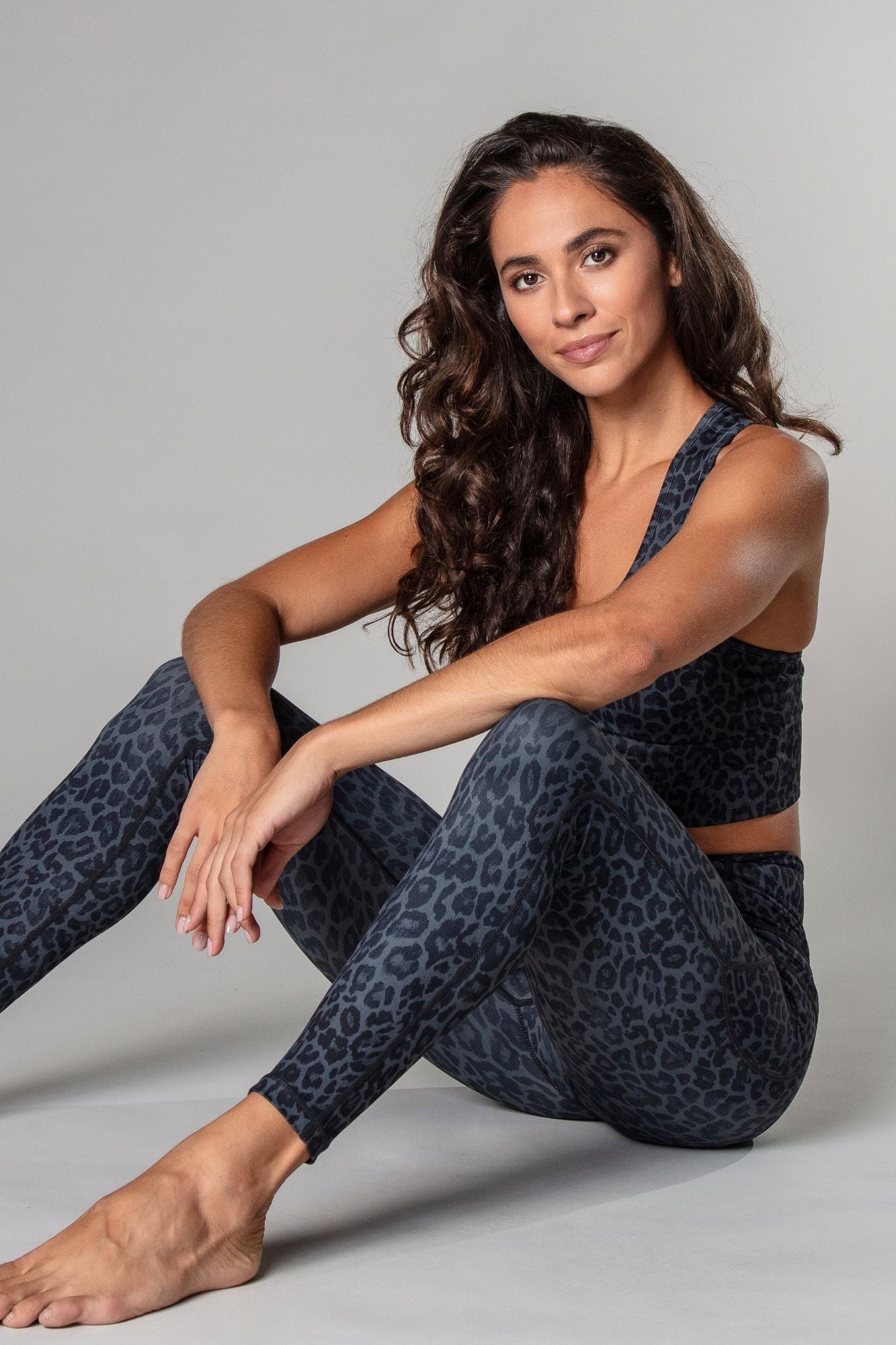 Legging taille haute 7/8 avec poches