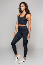 Legging taille haute 7/8 avec poches