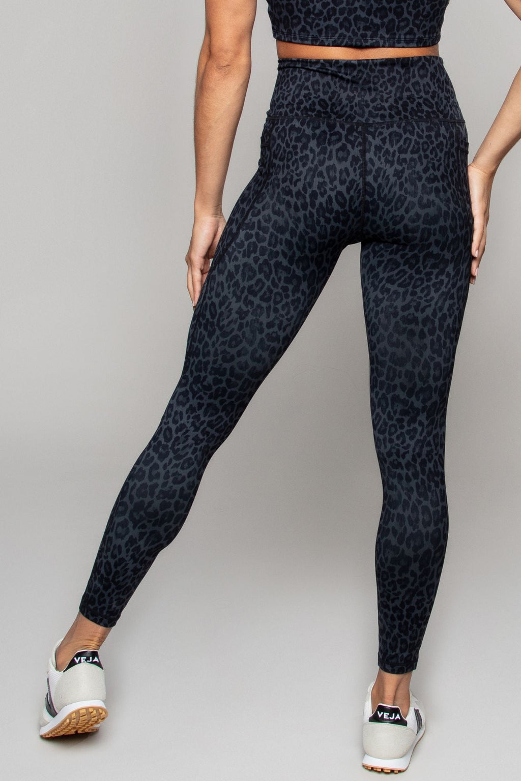 Legging taille haute 7/8 avec poches