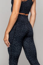 Legging taille haute 7/8 avec poches