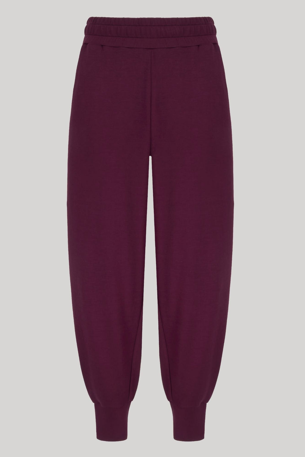 Pantalon de jogging resserré aux chevilles Cerise noire