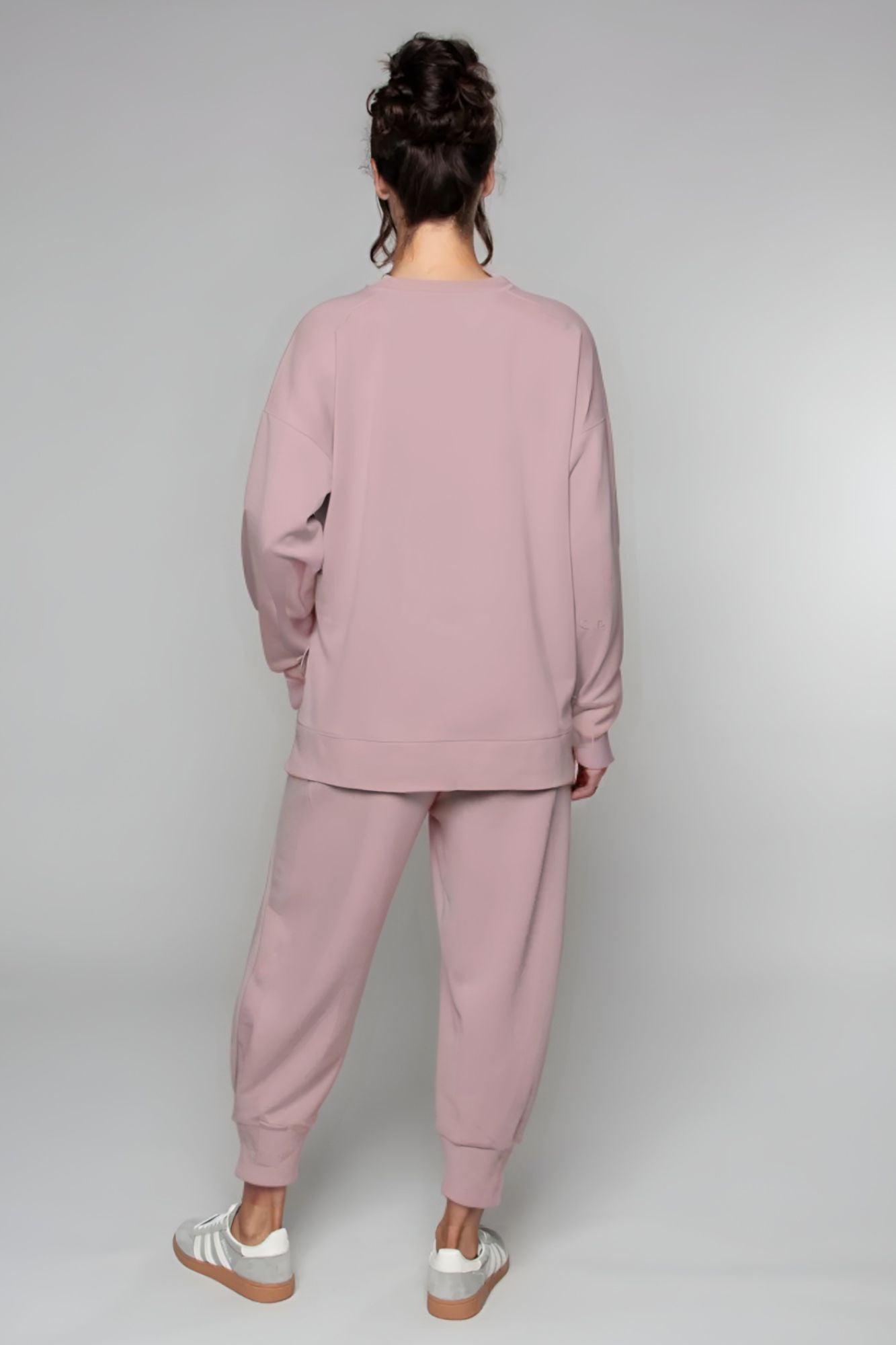 Jogging à revers blush