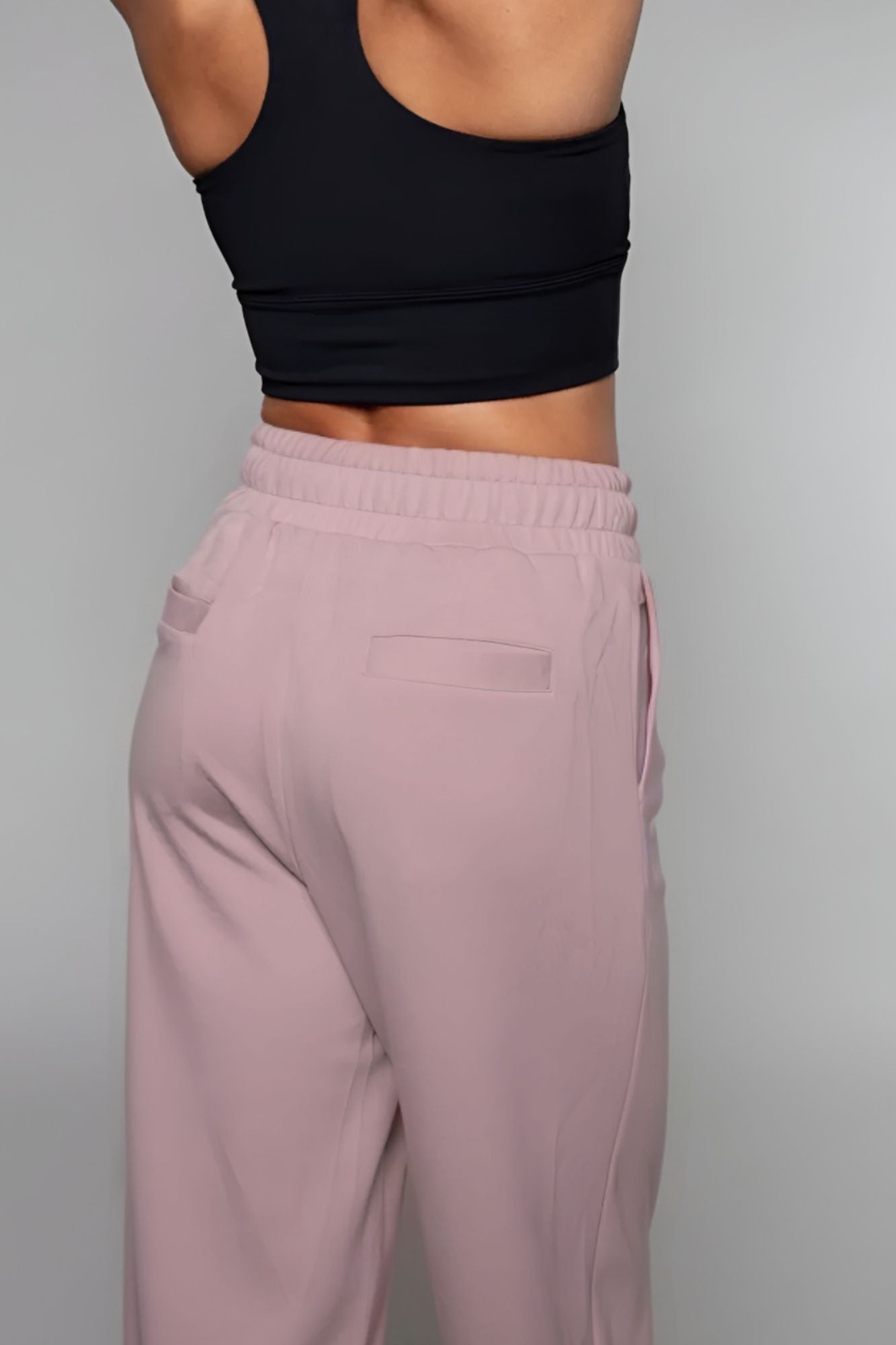 Jogging à revers blush