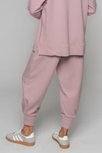 Jogging à revers blush