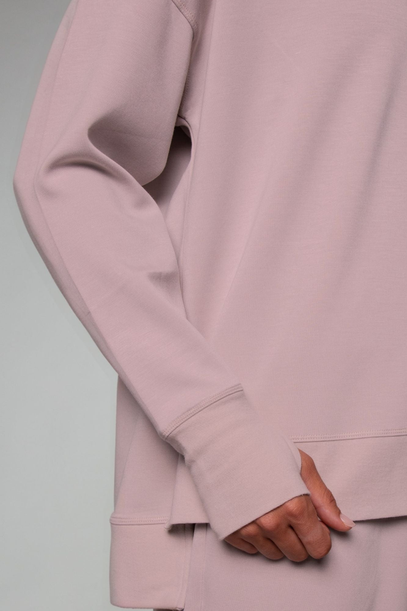 Sweat-shirt long Blush