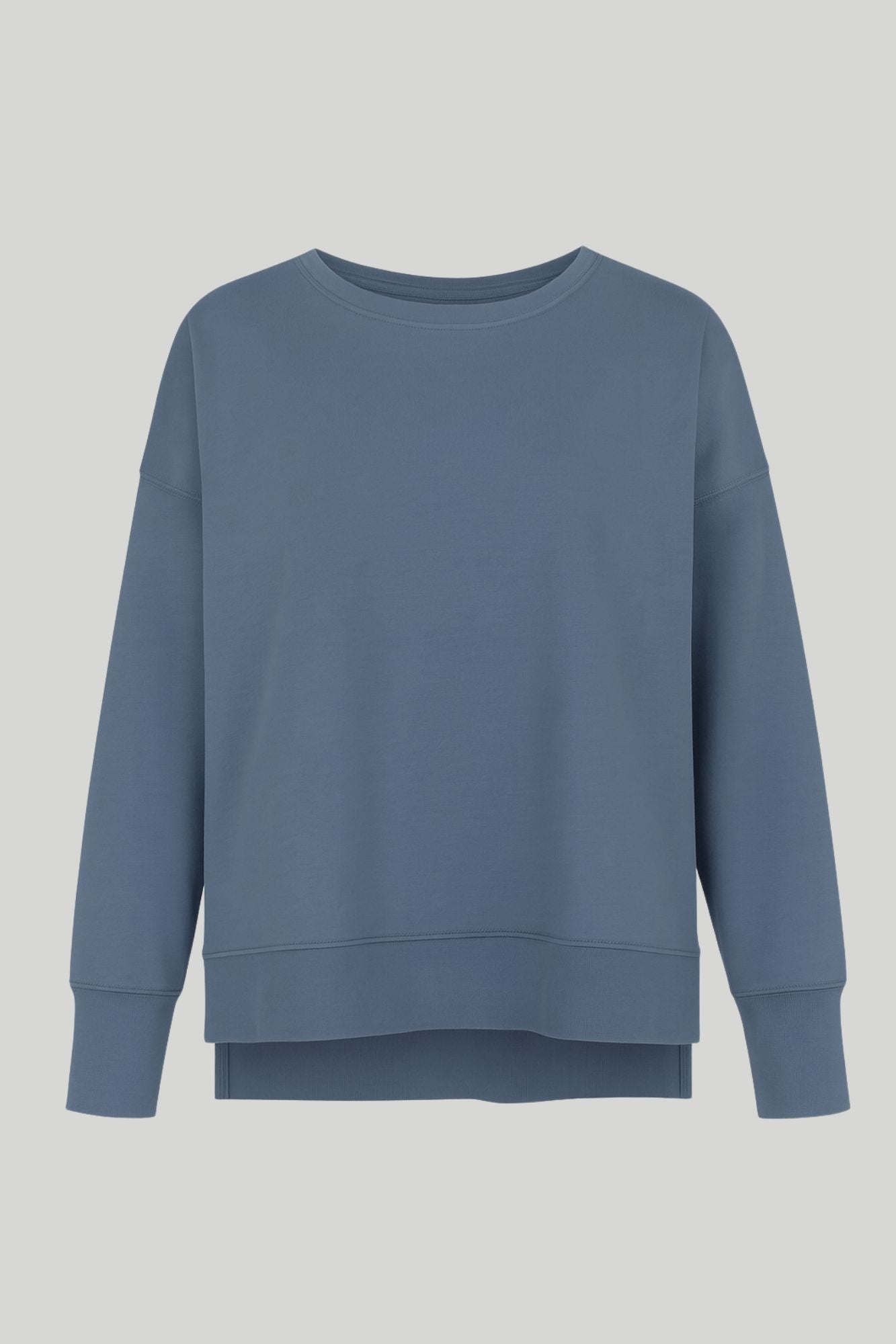 Sweat-shirt long indigo