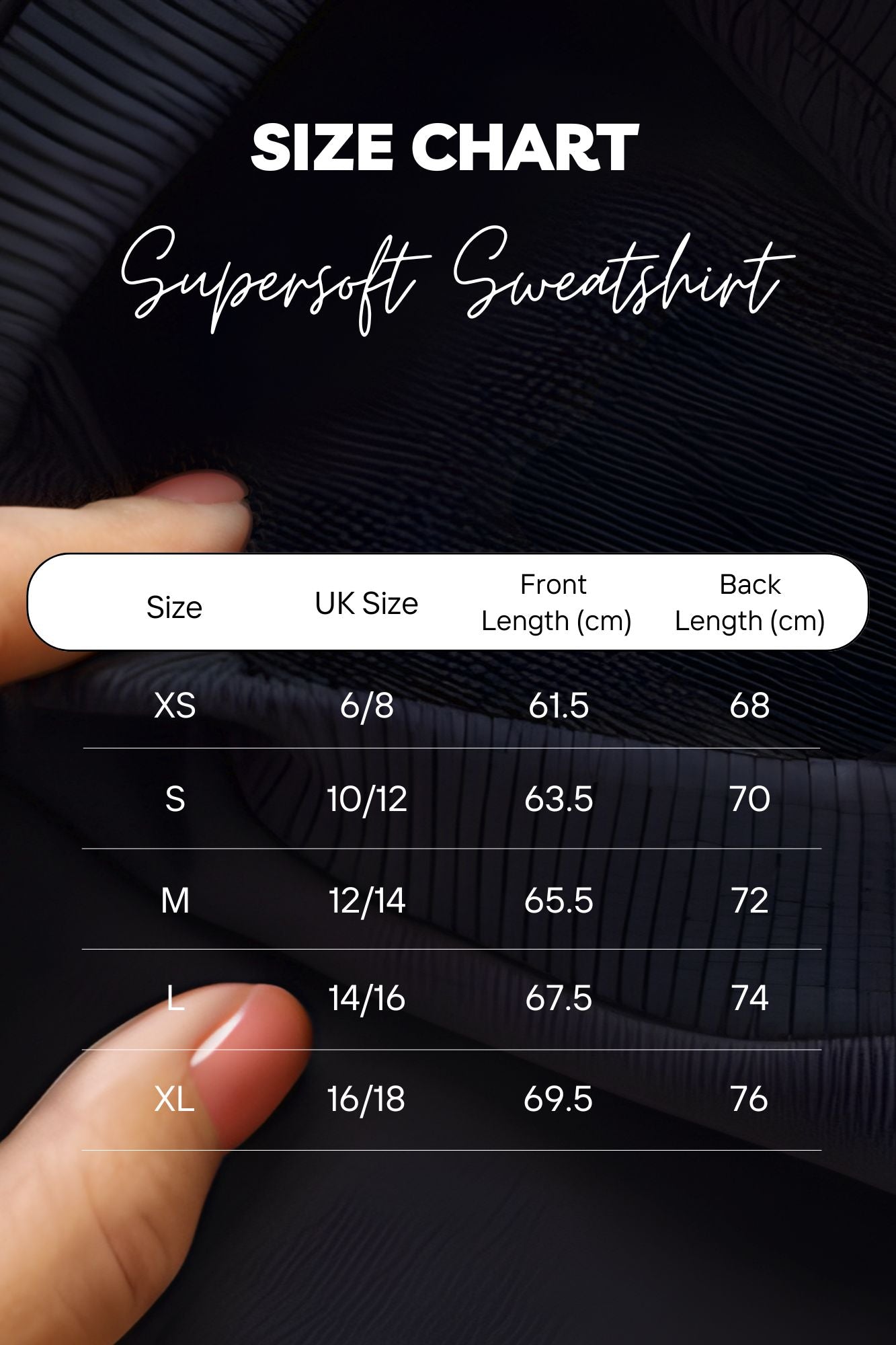 Sweat-shirt long indigo