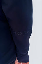 Sweat-shirt long bleu marine