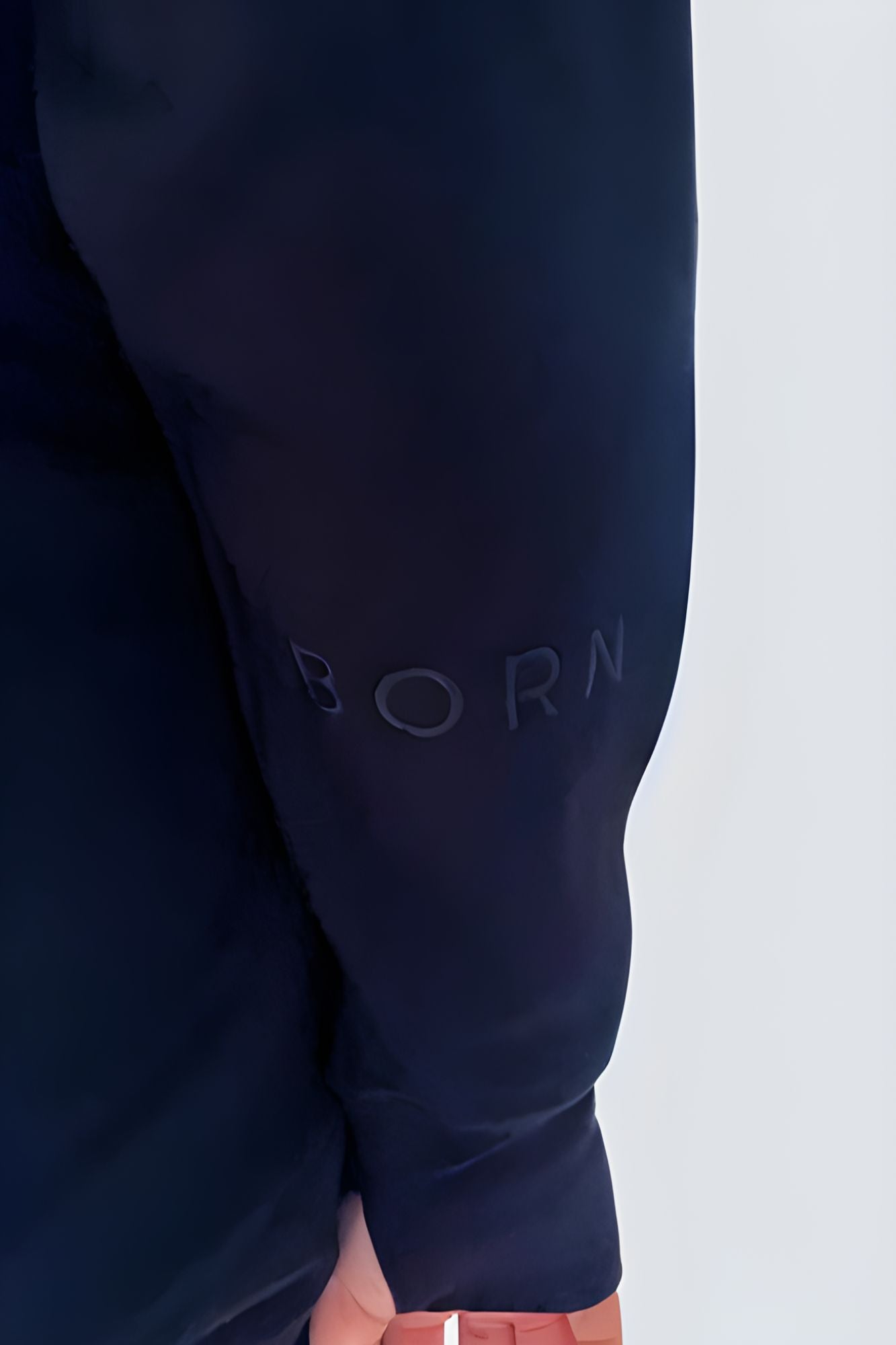 Sweat-shirt long bleu marine
