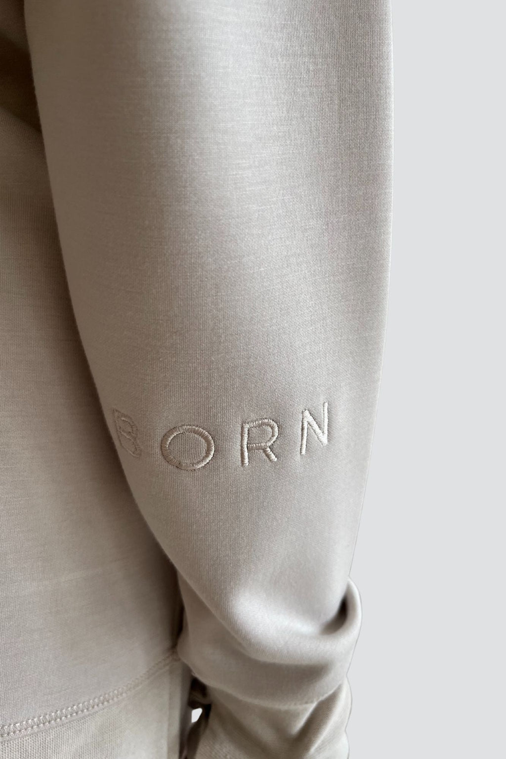 Sweat-shirt long coupe avoine