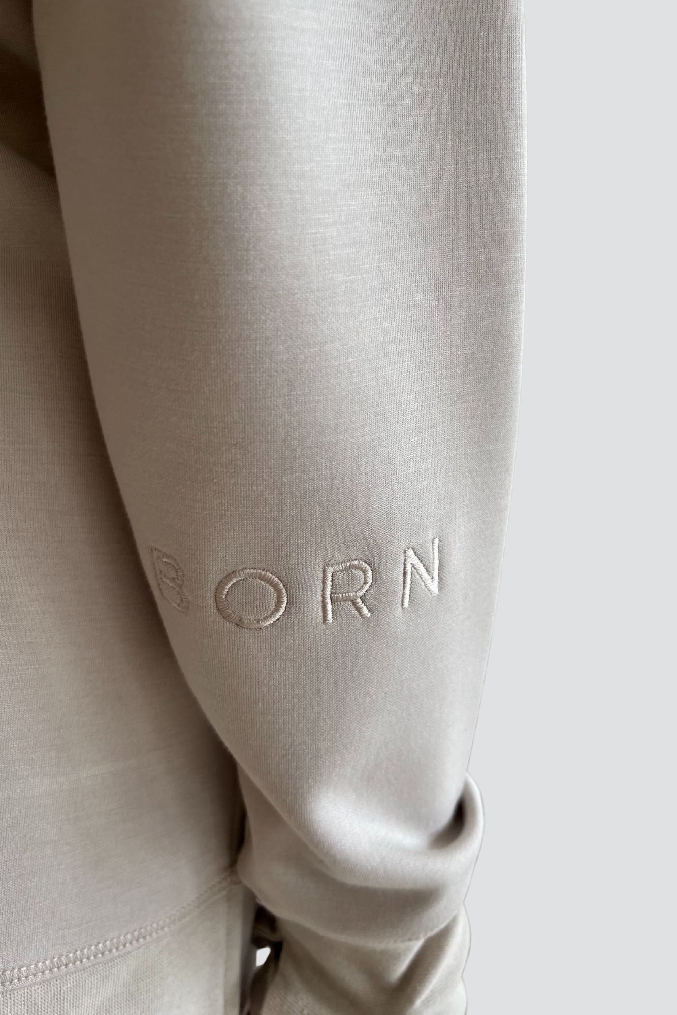 Sweat-shirt long coupe avoine