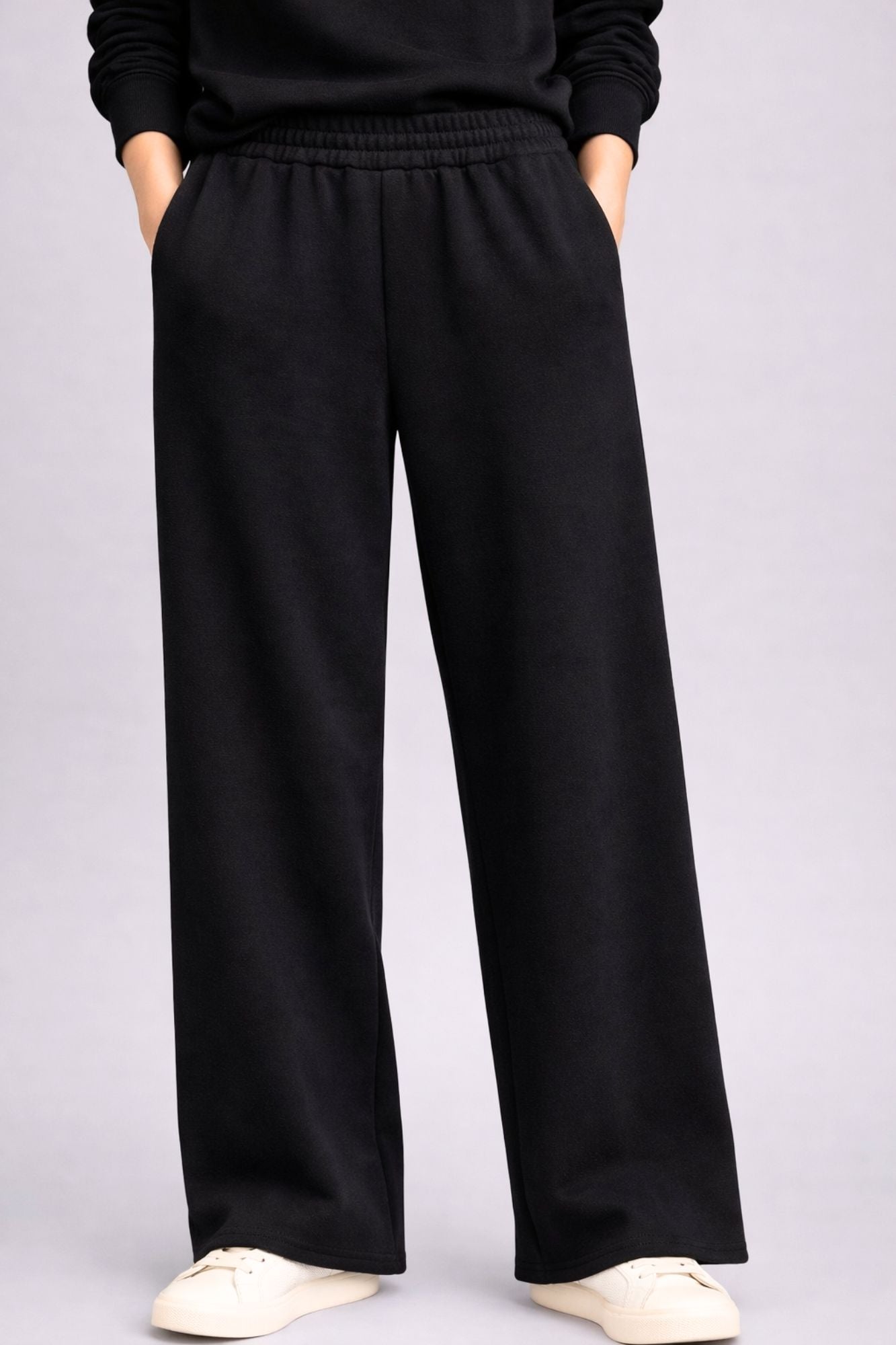Pantalon de survêtement large Noir