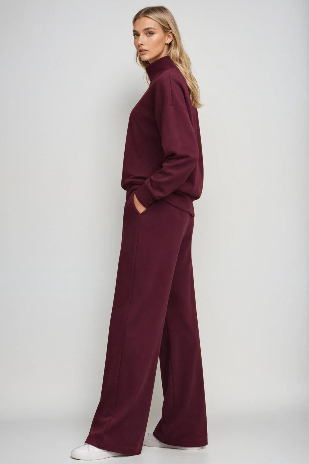 Pantalon de jogging ample Black Cherry