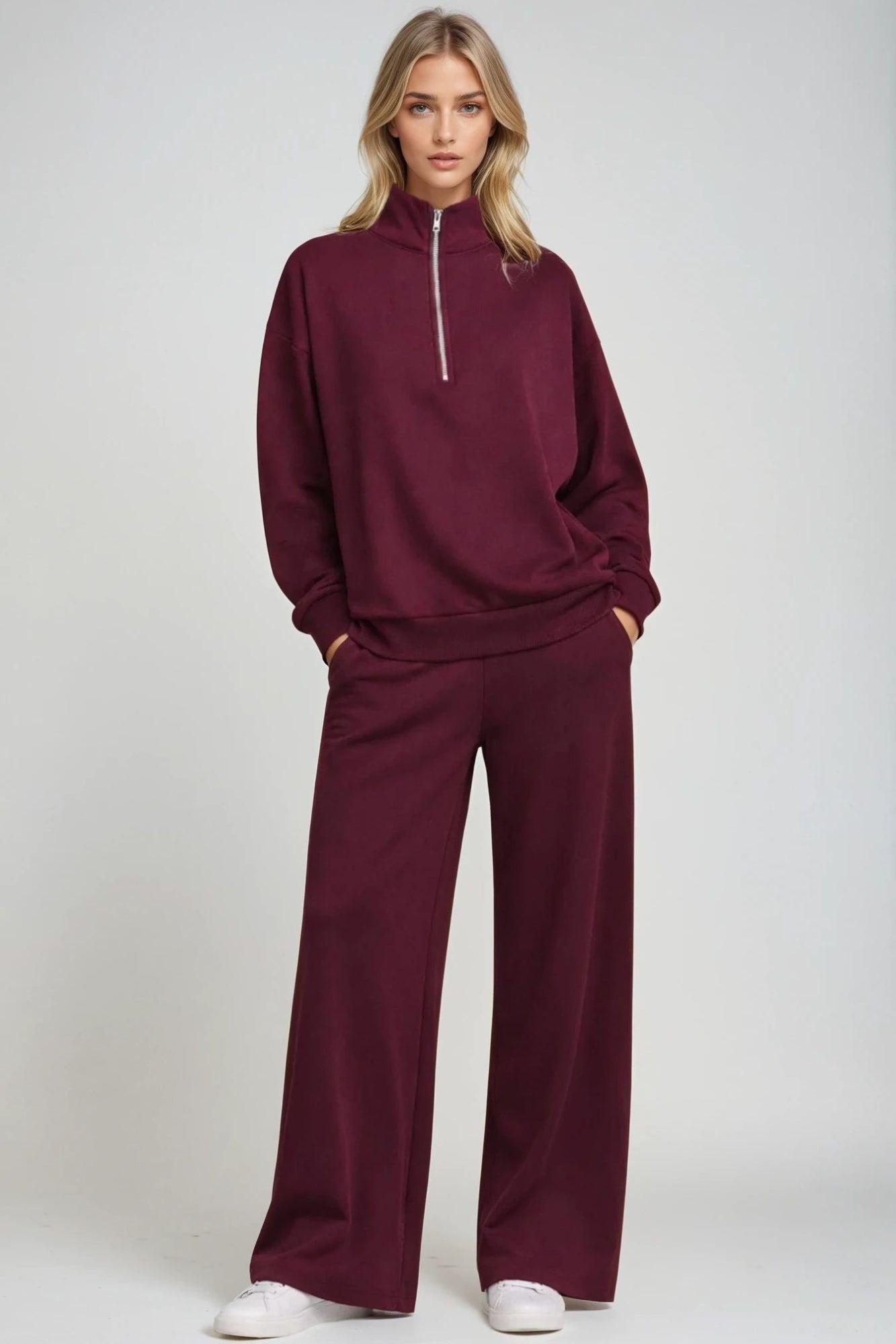 Pantalon de jogging ample Black Cherry