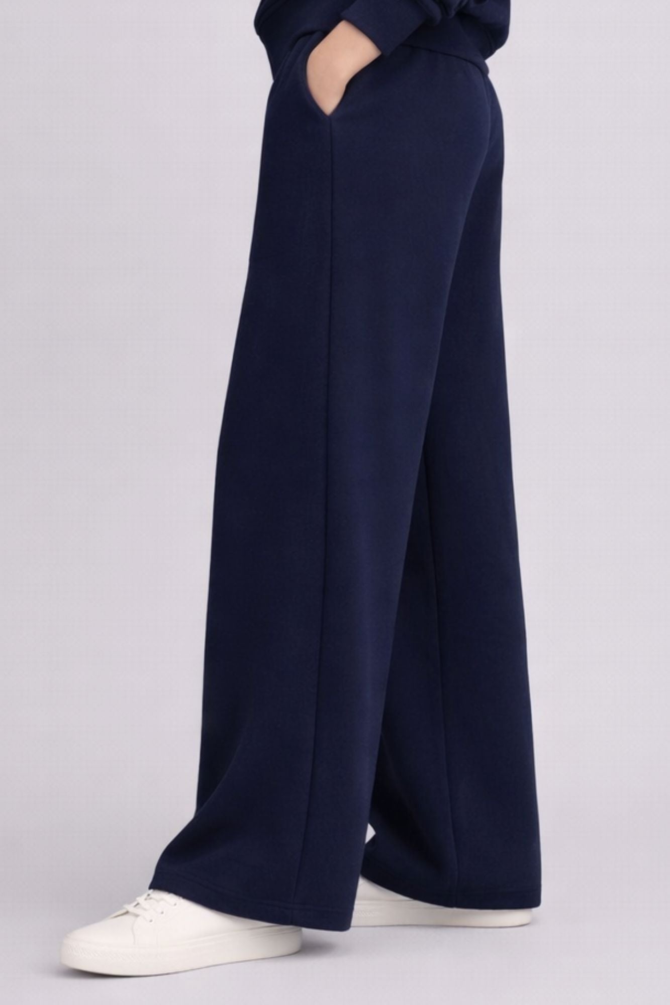 Pantalon de jogging ample bleu marine profond