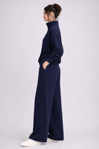 Pantalon de jogging ample bleu marine profond
