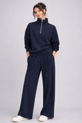 Pantalon de jogging ample bleu marine profond