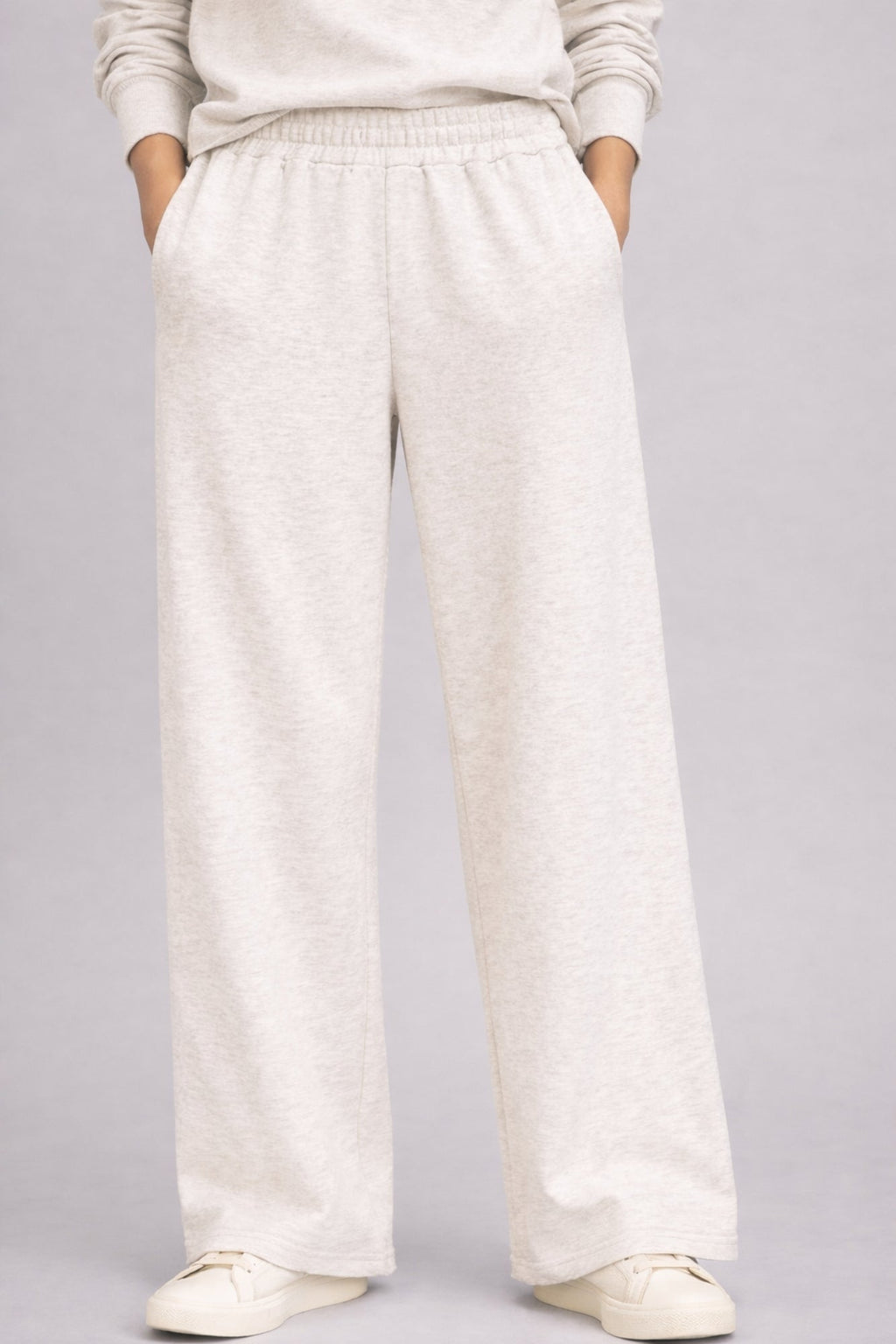 Pantalon de jogging ample chiné