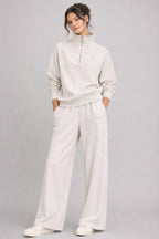 Pantalon de jogging ample chiné