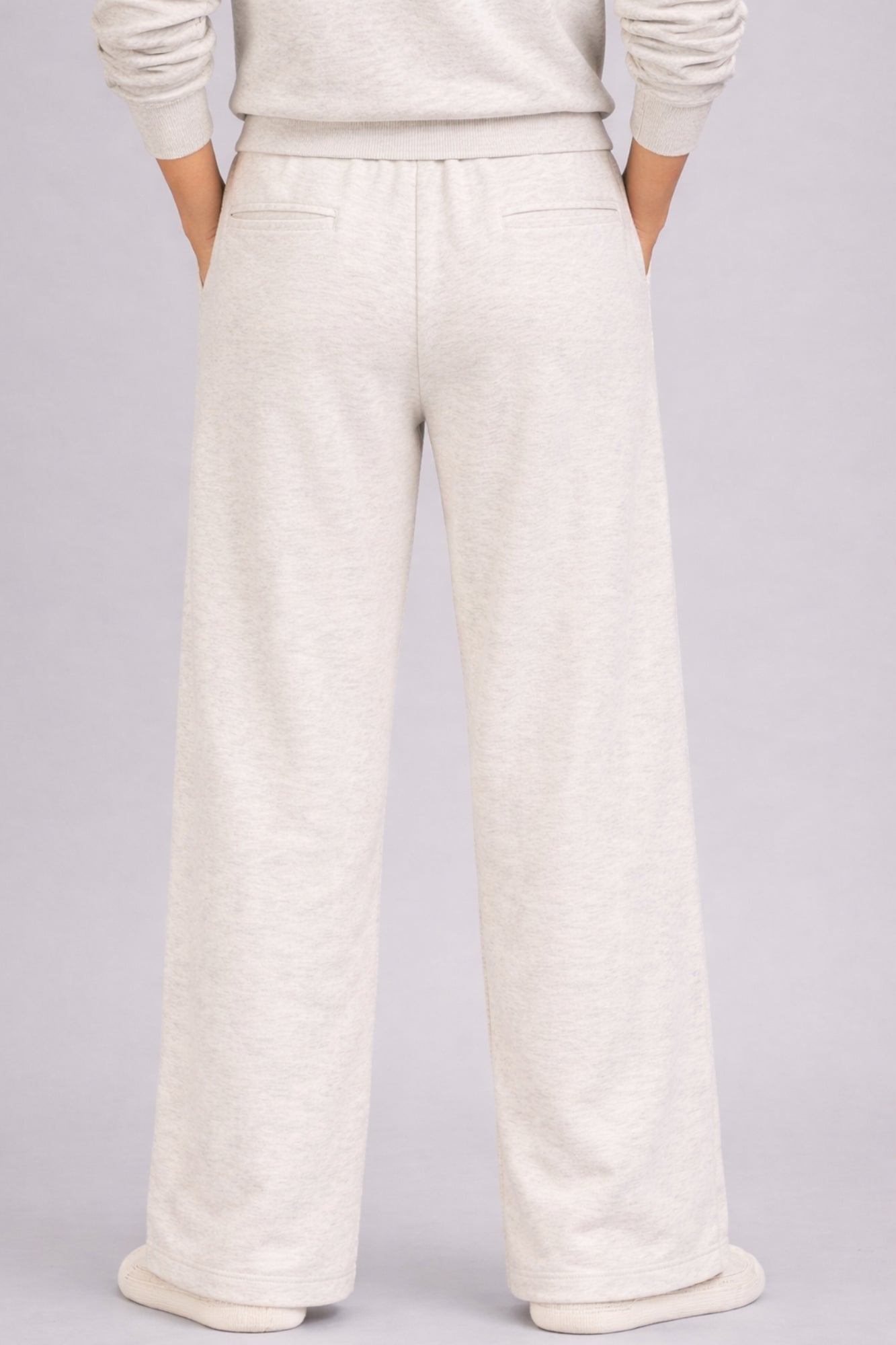 Pantalon de jogging ample chiné