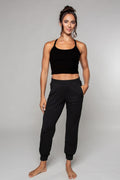 Pantalon de yoga ample Tula noir