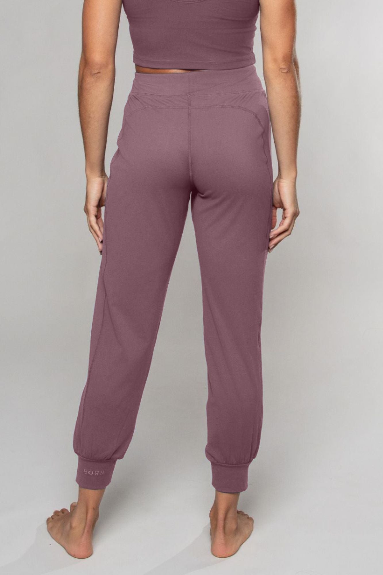 Pantalon de yoga sarouel Tula mauve