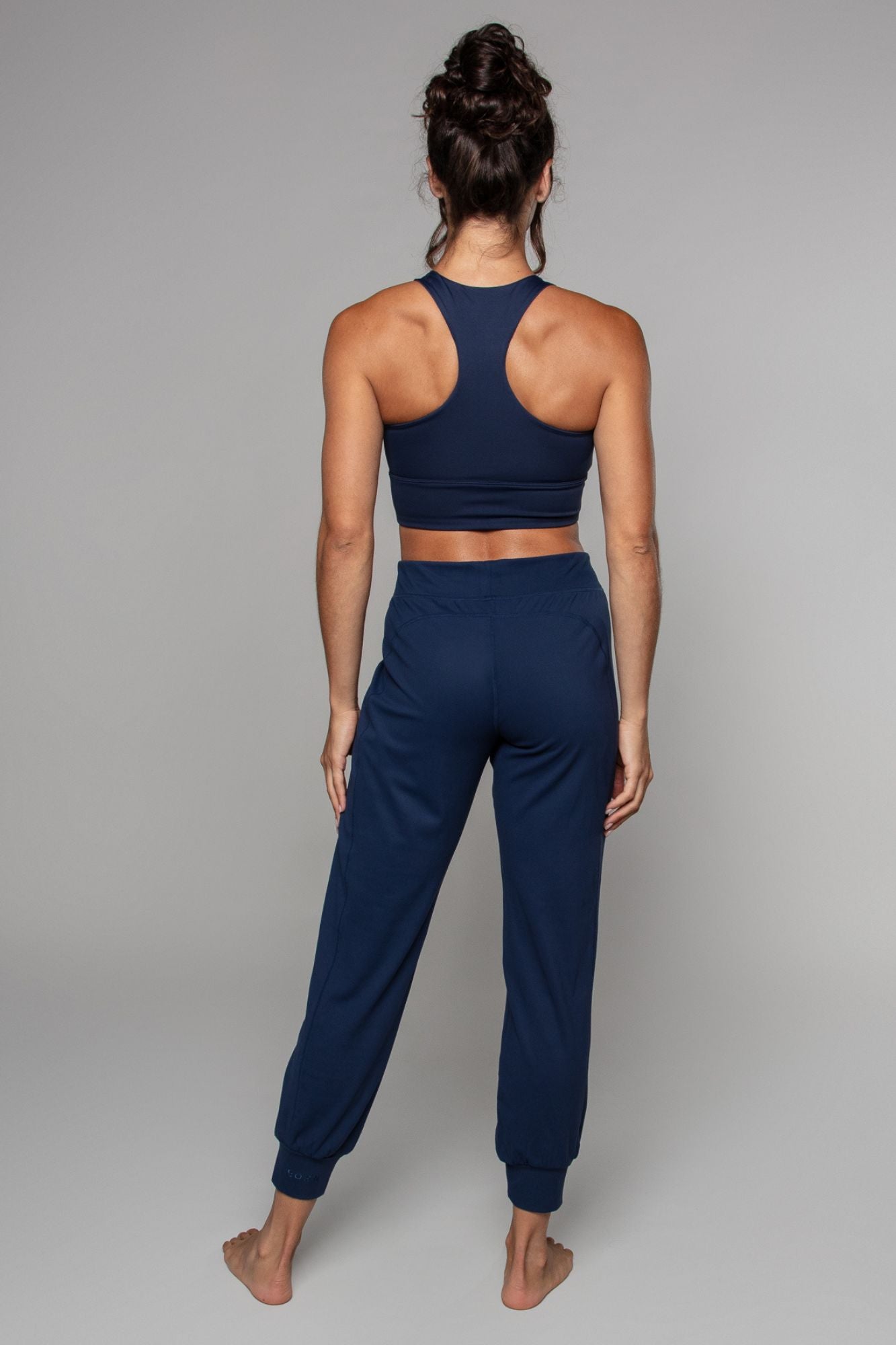 Pantalon de yoga sarouel Tula marine