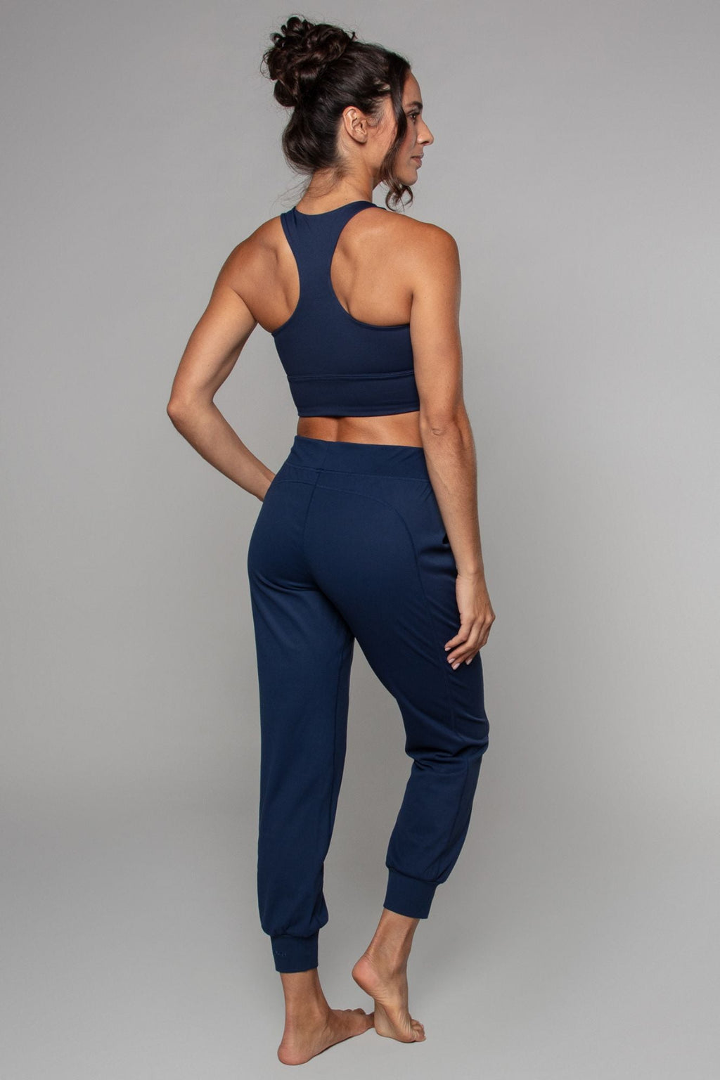 Pantalon de yoga sarouel Tula marine