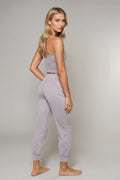 Pantalon de yoga sarouel Tula - Shale
