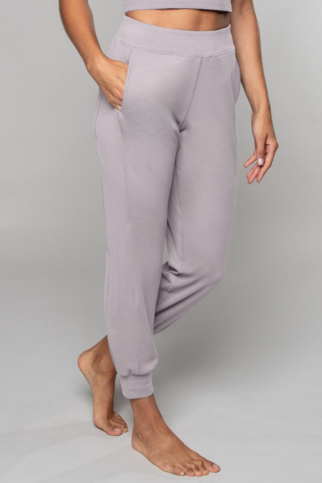 Pantalon de yoga sarouel Tula - Shale