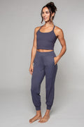 Pantalon de yoga sarouel Tula Ardoise